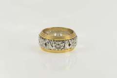 14K Yellow Gold Vintage NOS 1950's Blossom Wedding Band Ring