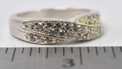 Sterling Silver CZ Ring