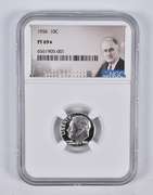 PF69* 1956 Roosevelt Dime NGC