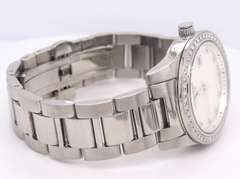 Longines Conquest Stainless Steel Diamond Bezel Ladies Watch