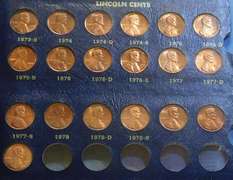 1909-79 Lincoln Cents Set - DeLuxe Holder