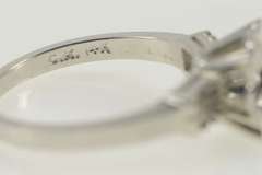 14K White Gold Vintage NOS 1950's 5.75mm Engagement Setting Ring