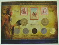 Native American Coin and Stamp Collection