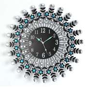 Large Modern 3D Crystal Wall Clock Luxury