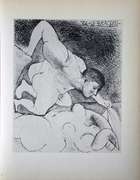 PABLO PICASSO, MAN UNVEILING A WOMAN