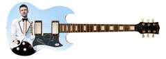 Justin Timberlake Autographed Signed Custom Photo Graphics Guitar ACOA