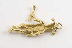Whimsical 14k Jester Charm