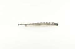 Sterling Silver Cini Black Starr & Gorham Art Nouveau Leaf Pin/Brooch