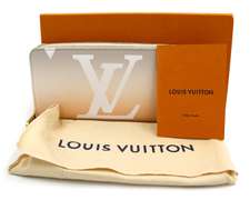 Louis Vuitton Mist Gray Brume Large Zippy by the Pool Edition Wallet