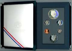 1990 Prestige Proof Set in Original Shipping Box