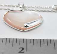 Sterling Silver Mother-Of-Pearl Necklace