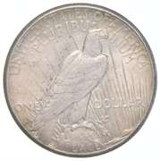 1928 Peace Silver Dollar