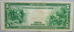 $ 5 Series of 1914 Fed Reserve Note