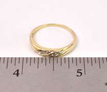 Beautiful Diamond Band Ring in Yellow Gold