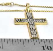 Vermeil Cross Necklace