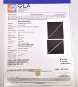 Radiant Approx. 8.55CTW Ruby & 1.21CTW Diamond Bracelet in Gold Plated Sterling Silver