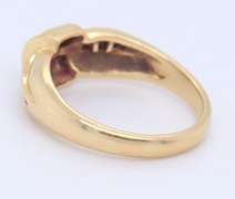 Nice Yellow Gold Diamond Bow Ring