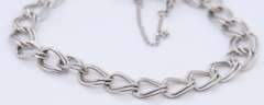 925 Sterling Silver Double Link Bracelet