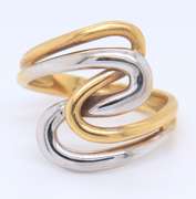 Fantastic 18kt Two Tone Ring