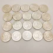 Lot of 20x 1921 Morgan Silver Dollars