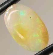2.55ct untreated semi-black Welo Opal