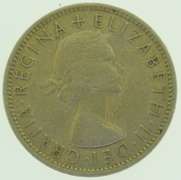 1963 Great Britain Queen Elizabeth II Two Shillings