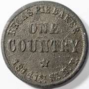 1863 Broas Pie Baker NY City Pie Bakers Civil War Store Card