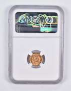 MS67 1966 ZBR Peru 1/5 Lire NGC