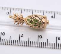 Stylish Group of 4 Yellow Gold Charms