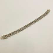 14kt White Gold & Diamond Bracelet-10.0 CTW