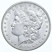 1896-O Morgan Silver Dollar