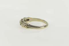 14K White Gold Vintage NOS 1950's Wedding Band Setting Ring