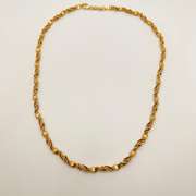 14kt Solid Yellow Gold Chain Necklace