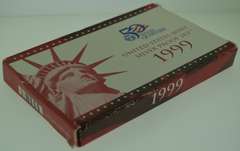 1999 9-Piece Silver US Proof Set