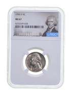 MS67 1950-D Jefferson Nickel - Graded NGC