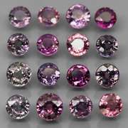 Unheated! 4.35ct set of Songean Sapphires
