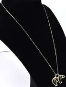 Sterling Silver Bear Necklace