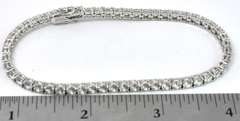 Sterling Silver CZ Bracelet