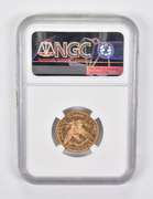 AU53 PL 1893 $5 Liberty Head Gold Half Eagle NGC