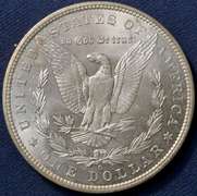 1904-O Morgan Silver Dollar, Circulated.