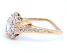 Beautiful Yellow Gold Diamond Ring