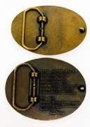 2 Vintage Indian Youth Belt Buckles