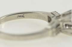 14K White Gold Vintage NOS 1950's 4.7mm Engagement Setting Ring