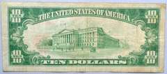 $10 St Louis 1929 Series National Currency Note