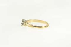 14K Yellow Gold Vintage 1950's NOS 4.0mm Engagement Setting Ring
