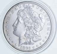 1883-CC Morgan Silver Dollar