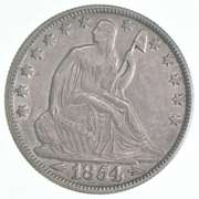 1854-O Seated Liberty Half Dollar
