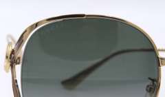 Gucci oversized Sunglasses w Gold Frame Color