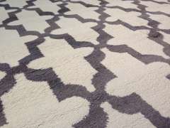 Super Soft Silky Feel Contemporary Rug 6X8