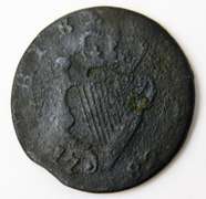 Rare 1782 Irish Harp Coin